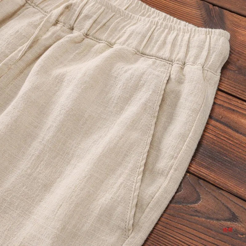Cotton Linen Shorts