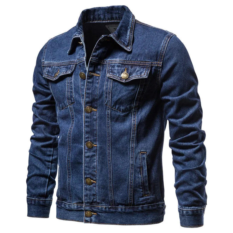 Craftklart baseball collar casual jacket with lightweight streetwear style, shown in a sleek, modern design on a neutral background.
