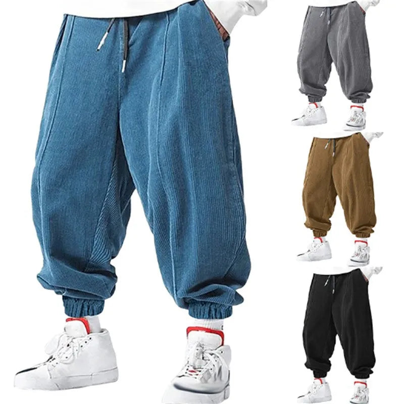 Men's Urban Casual Loose Drawstring Pants - Craftklart.store