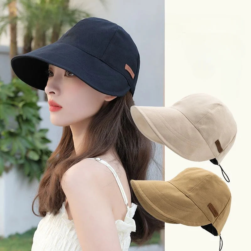 UV Protection Foldable Wide Brim Sun Protection Women's Hats - Premium Hats from Craftklart Dropship - Just $5.98! Shop now at Craftklart.store