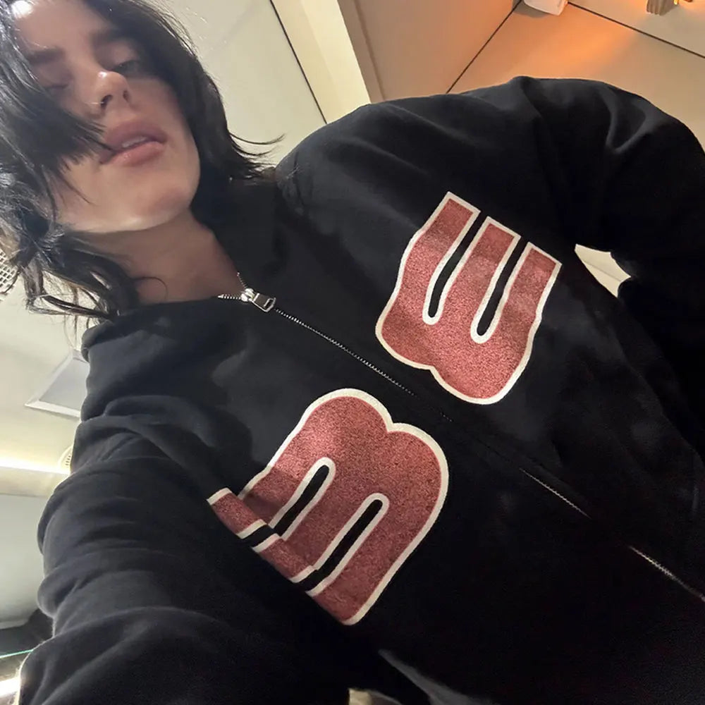 Hit Me Hard and Soft DID I Break YOUR HEART? Zipper Hoodies