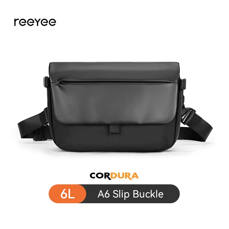 Waterproof 4.5L Craftklart crossbody sling bag with adjustable strap and compact design, ideal for outdoor use and daily essentials.