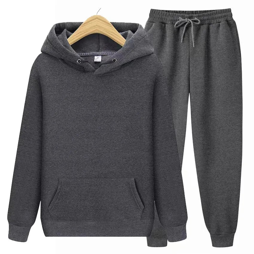 Urban Casual Loose and Comfortable Hoodie Sets
