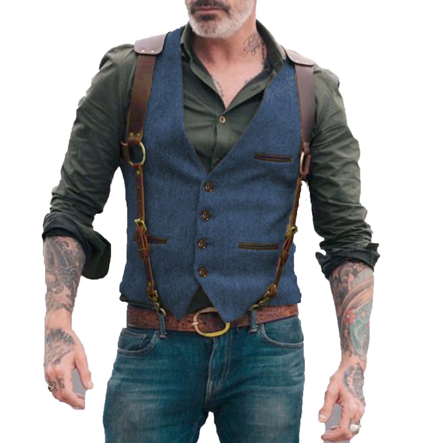 Men's Business Formal Dress Waistcoat
