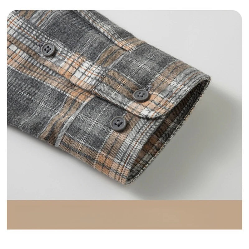 100% Cotton Flannel Urban Men's Shirt