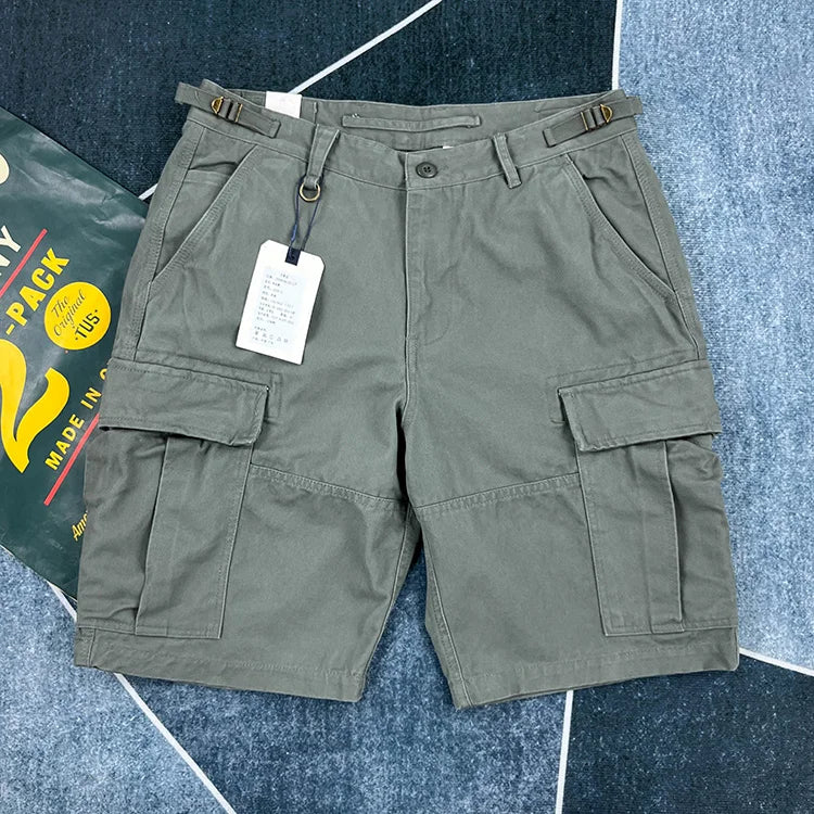 Heavyweight Cotton Cargo Shorts