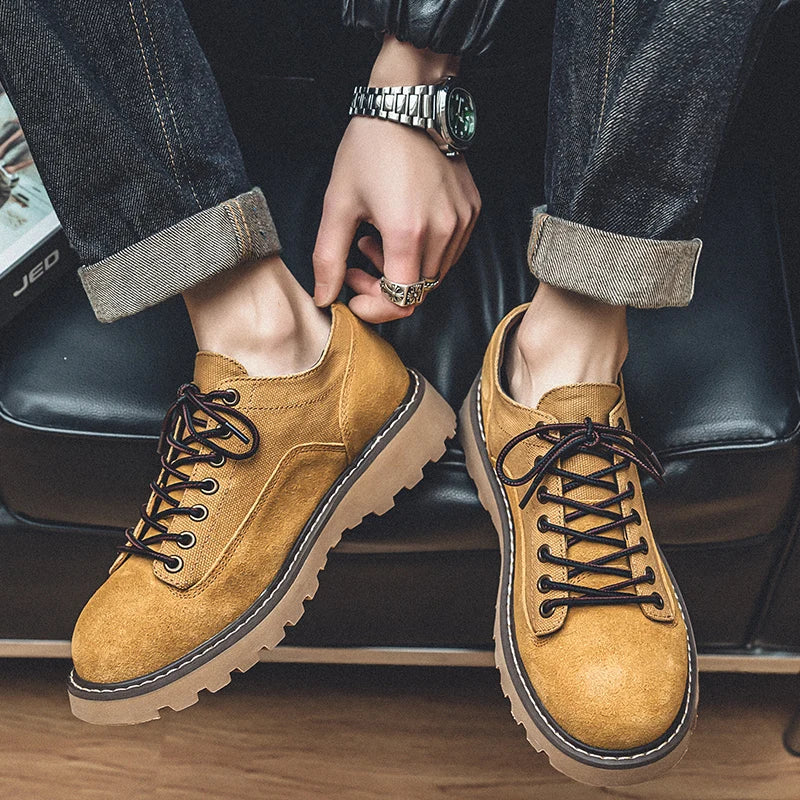 Genuine Urban Leather Casual Shoes - Craftklart.store