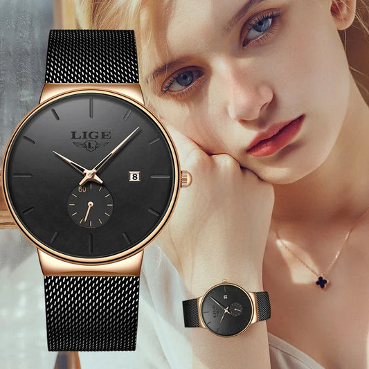Ultra Thin Fashion Casual Ladies Watches