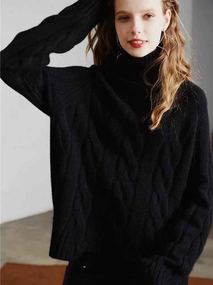 Urban Girl Cashmere Fall Sweater