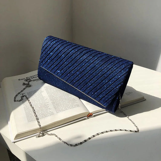 Women Urban Moonlight Evening  Sequin Clutch Bag