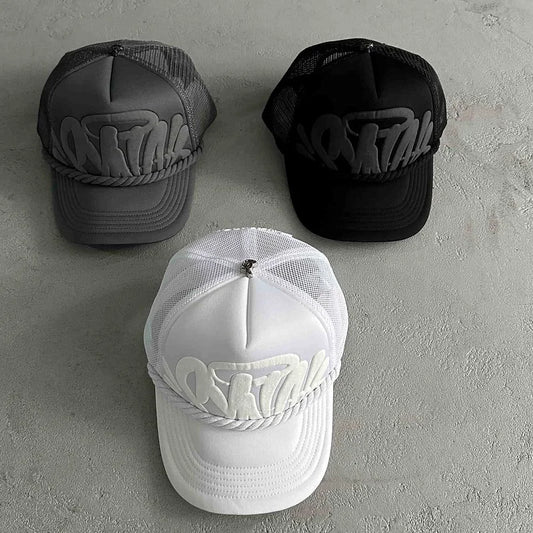 Sy World Cap Letter Embroidery Baseball Net Caps - Premium Baseball Cap from Craftklart.store - Just $12! Shop now at Craftklart.store