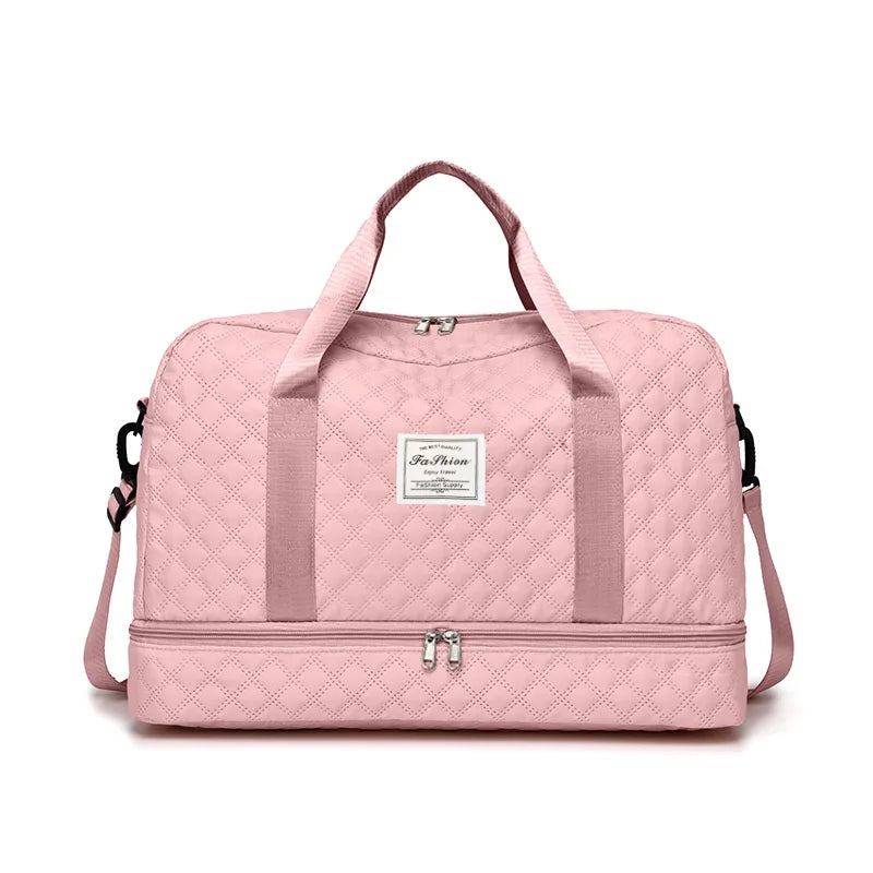 Ladies fitness & Weekend  Large Capacity Handbag - Premium Duffle Bag from Craftklart Dropship - Just $17.49! Shop now at Craftklart.store