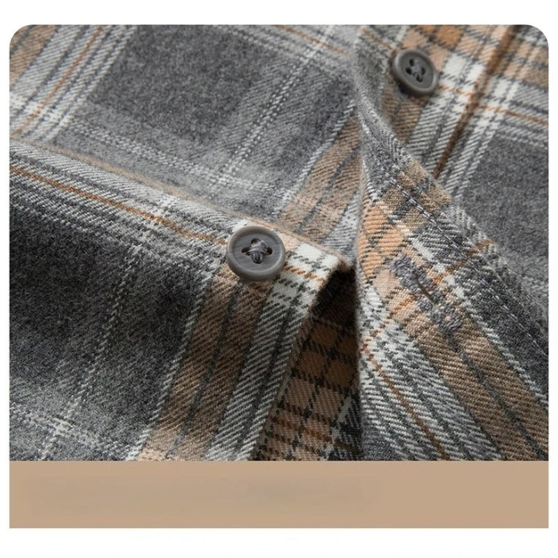100% Cotton Flannel Urban Men's Shirt