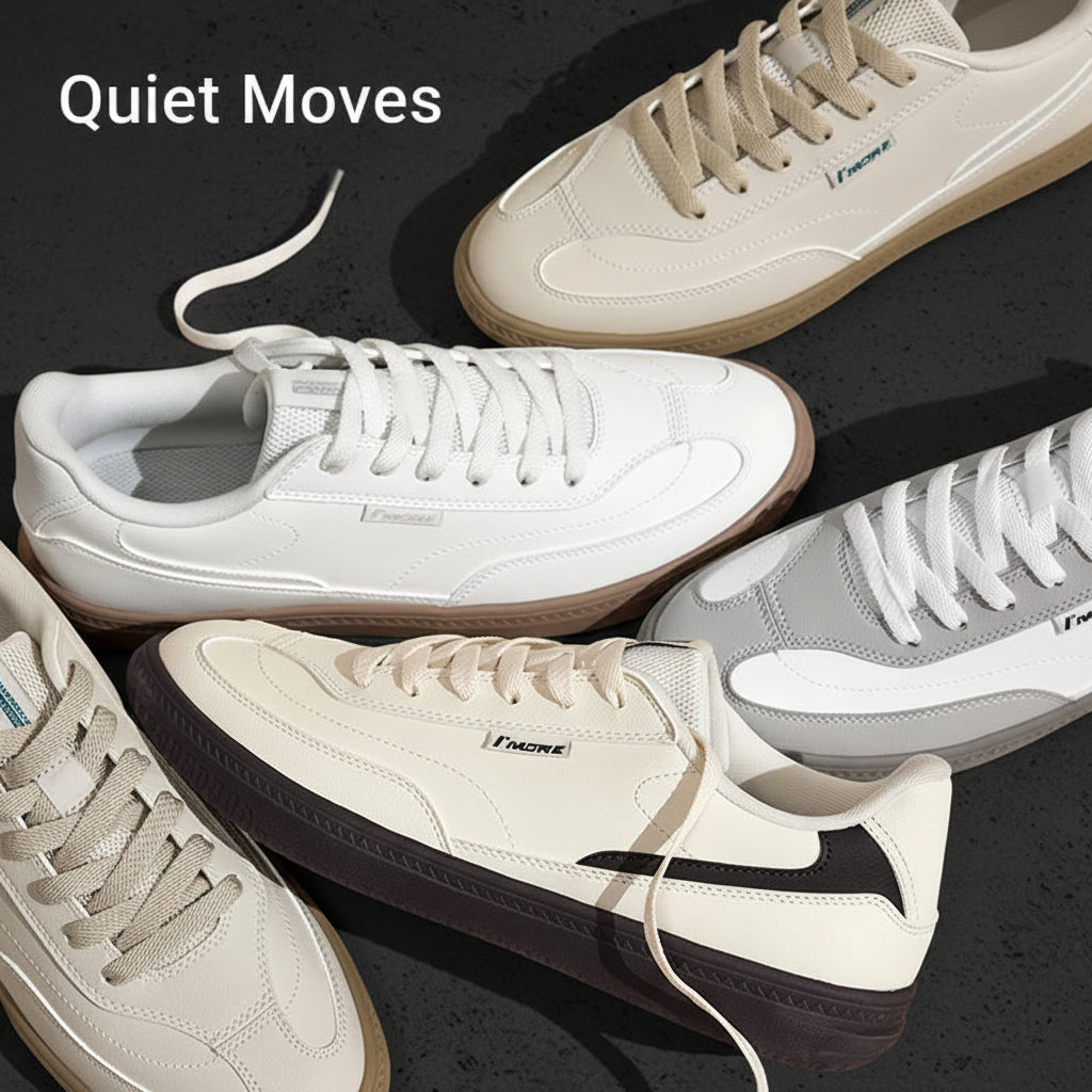 Craftklart Dropship Full Circle Low Leather Sneakers in waterproof street edition, showing sleek black leather design and casual style.