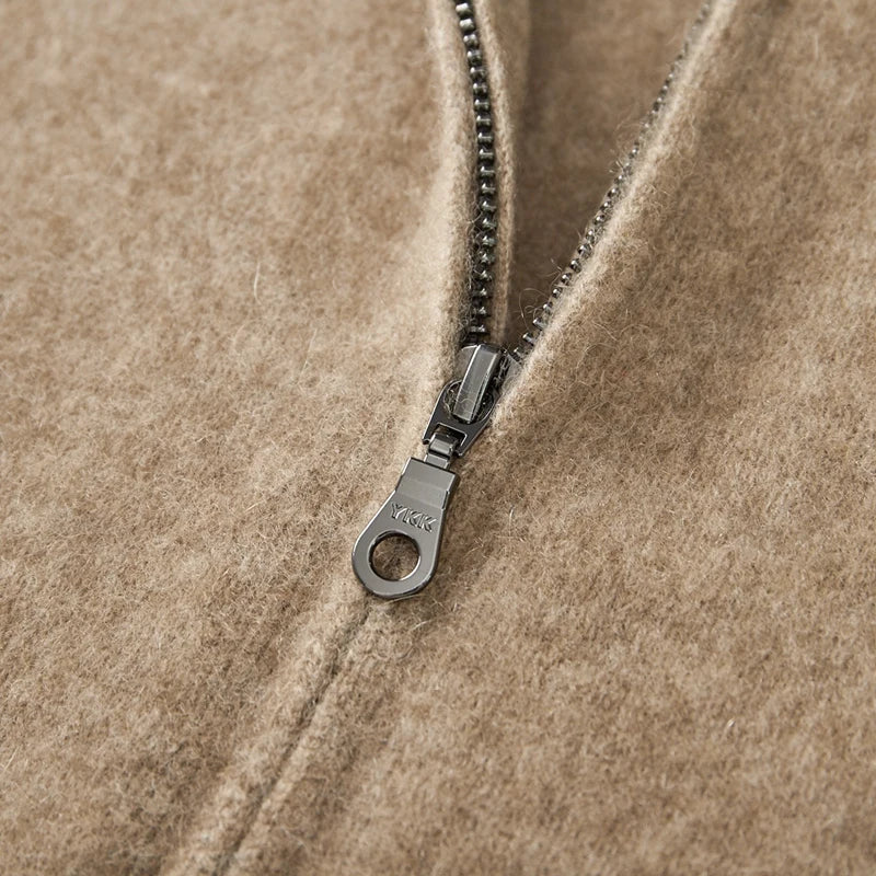 Men's Clothing: 100% Merino Wool Knitted Sweater - Craftklart.store