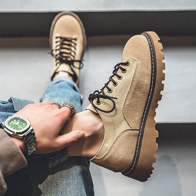 Genuine Urban Leather Casual Shoes - Craftklart.store