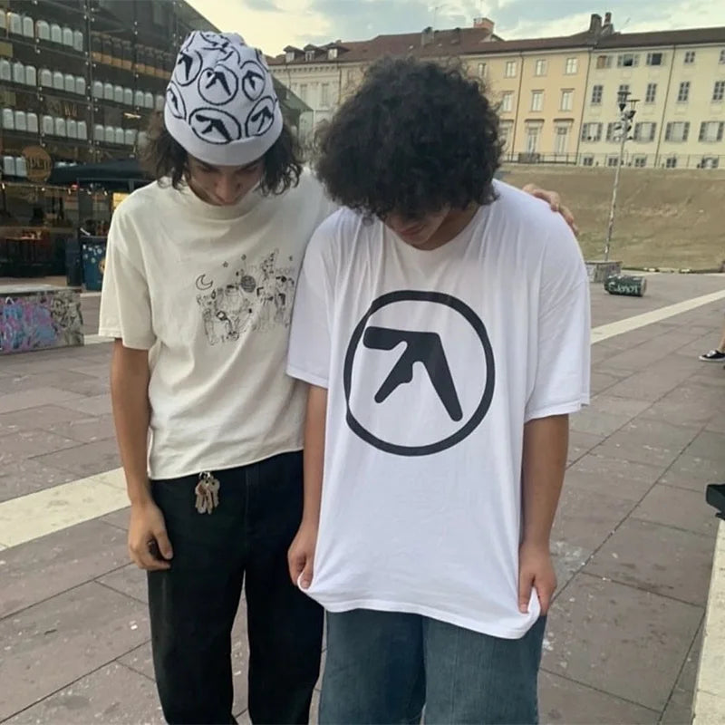Men's  Urban Cotton Print Oversized Y2k Streetwear Tee - Premium T-Shirt from Craftklart Dropship - Just $9.24! Shop now at Craftklart.store