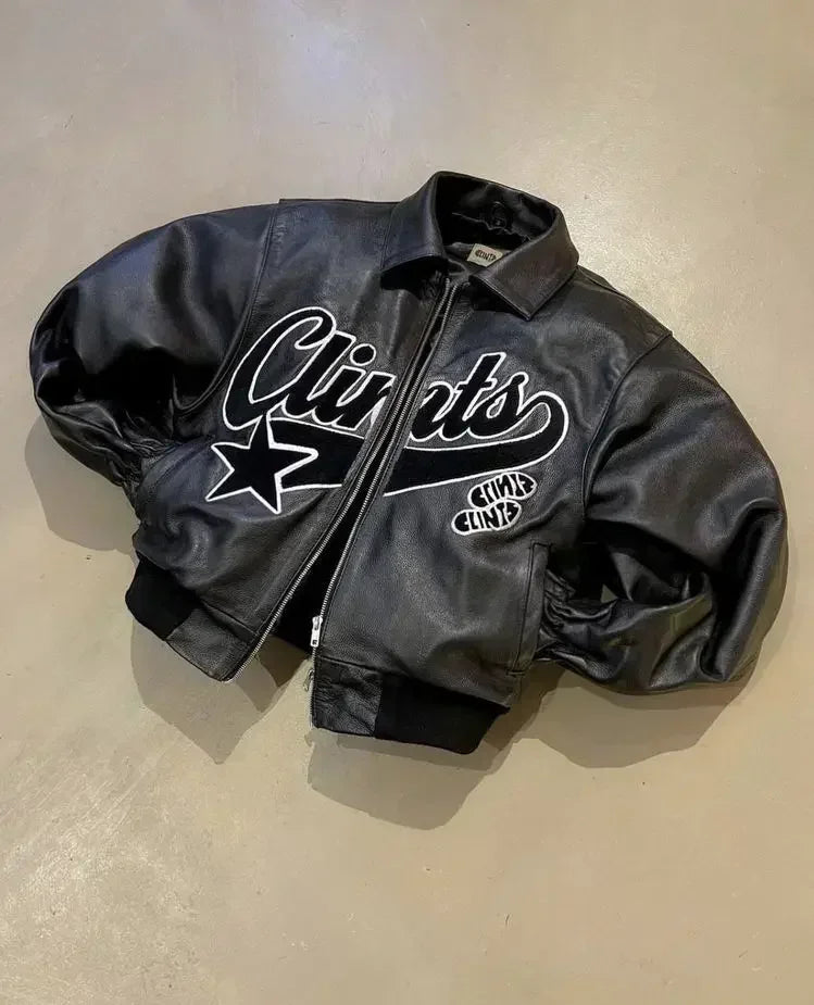 Men's Streetwear Washed Denim Y2K Jacket