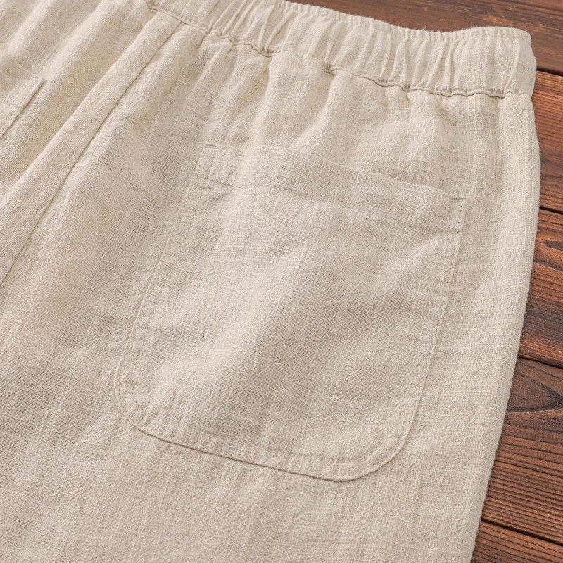 Cotton Linen Shorts