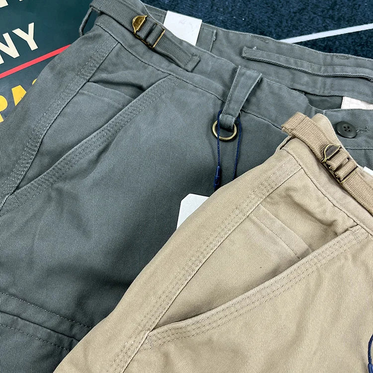 Heavyweight Cotton Cargo Shorts