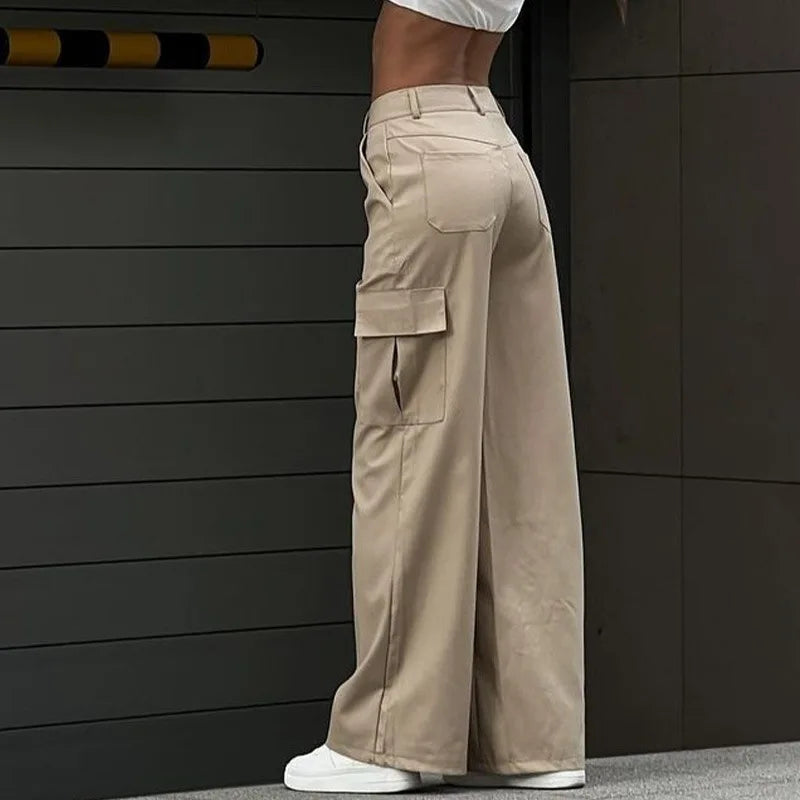 Branded Y2K Women Casual Harajuku Parachute Pants - Premium Pants from Craftklart Dropship - Just $14.99! Shop now at Craftklart.store