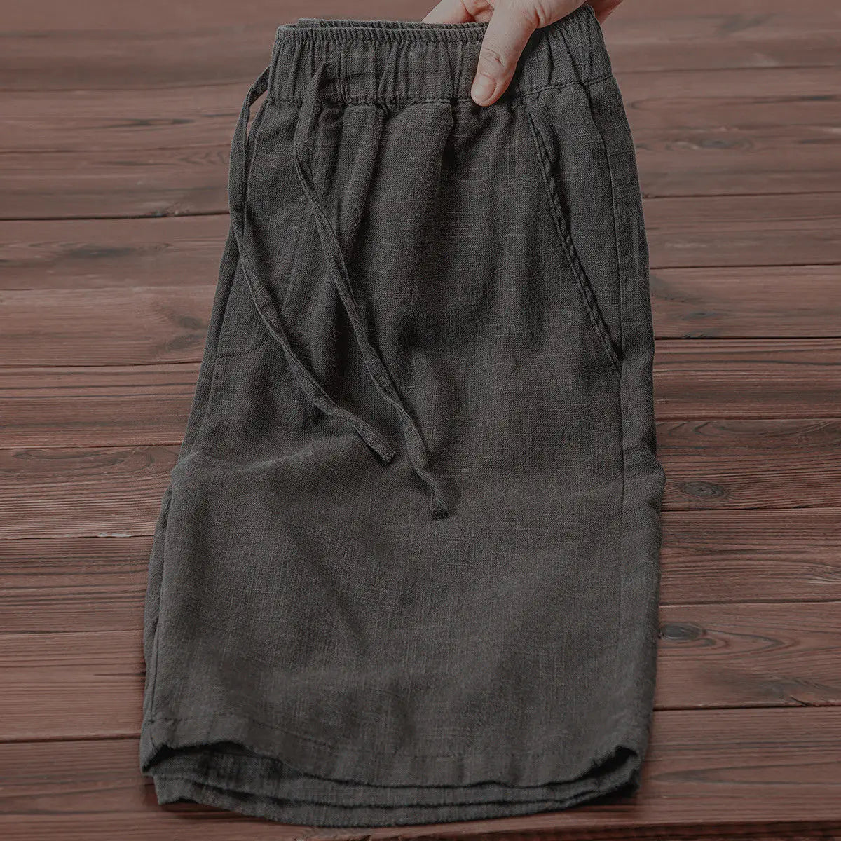 Cotton Linen Shorts