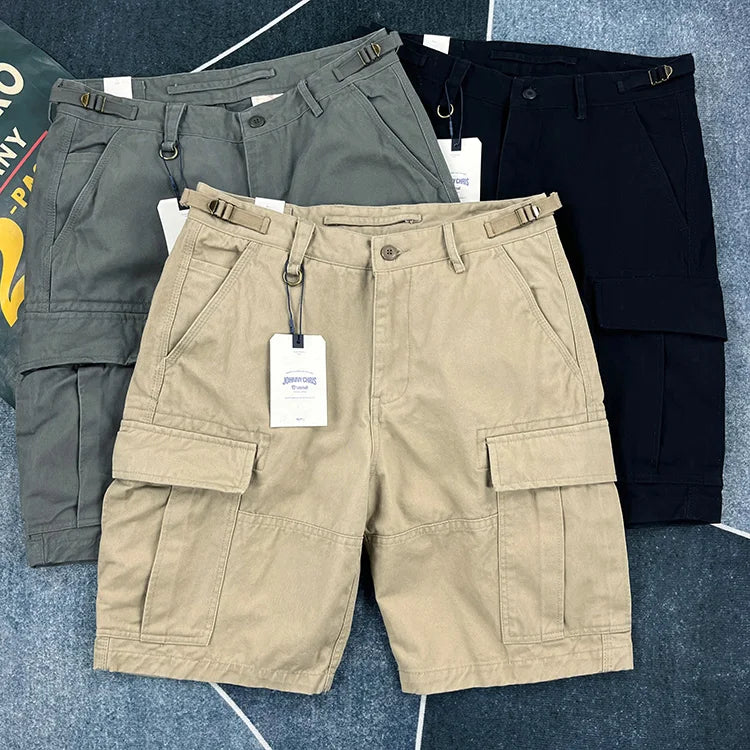 Heavyweight Cotton Cargo Shorts