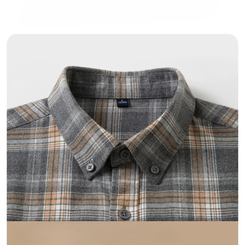 100% Cotton Flannel Urban Men's Shirt