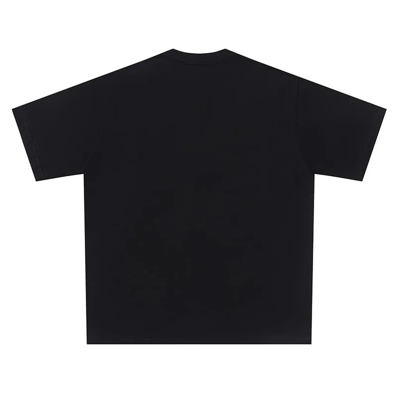 Men's Urban Hip Hop Oversized Graphic Tee