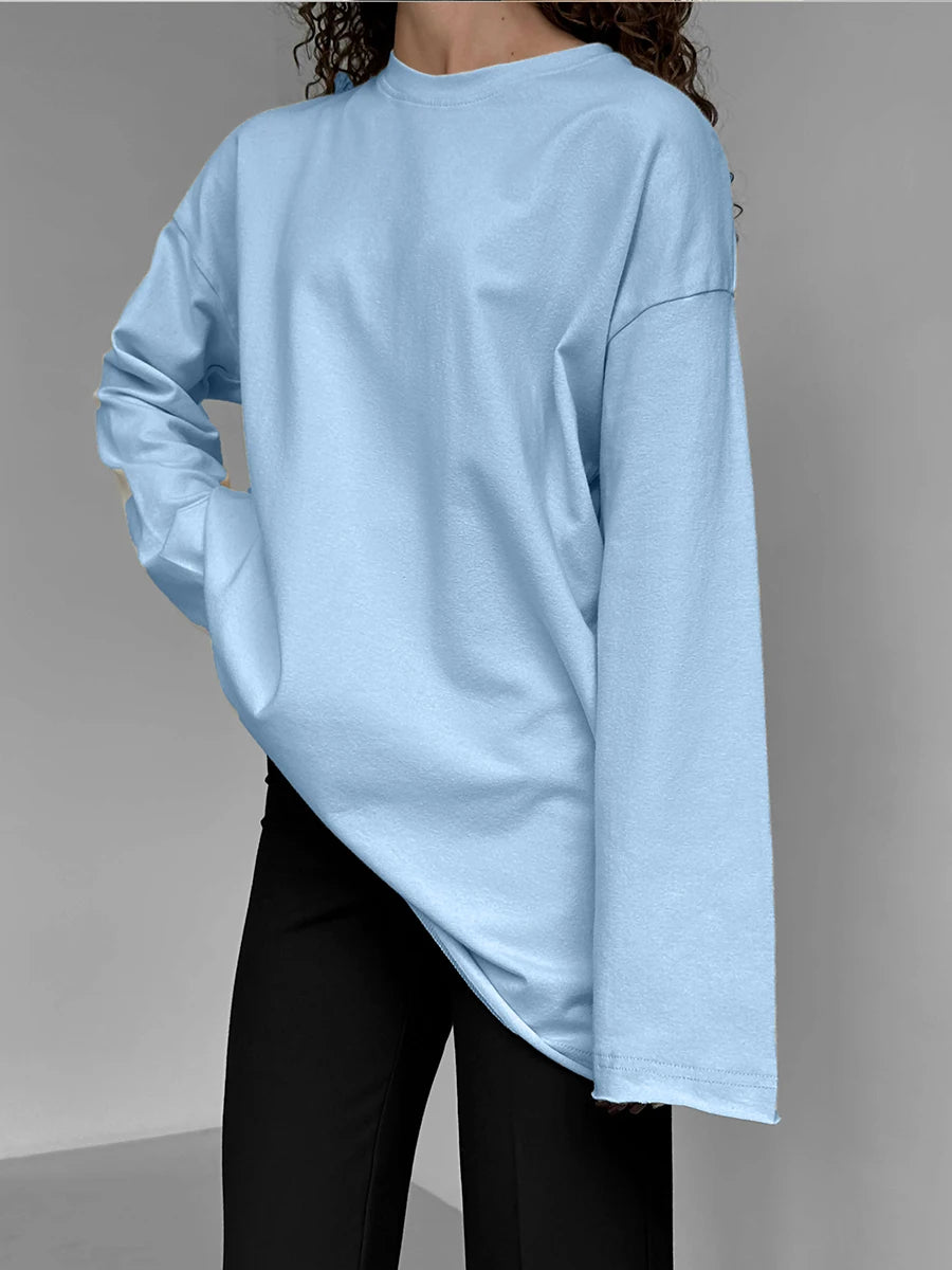 Oversized Cotton Tee — Women's