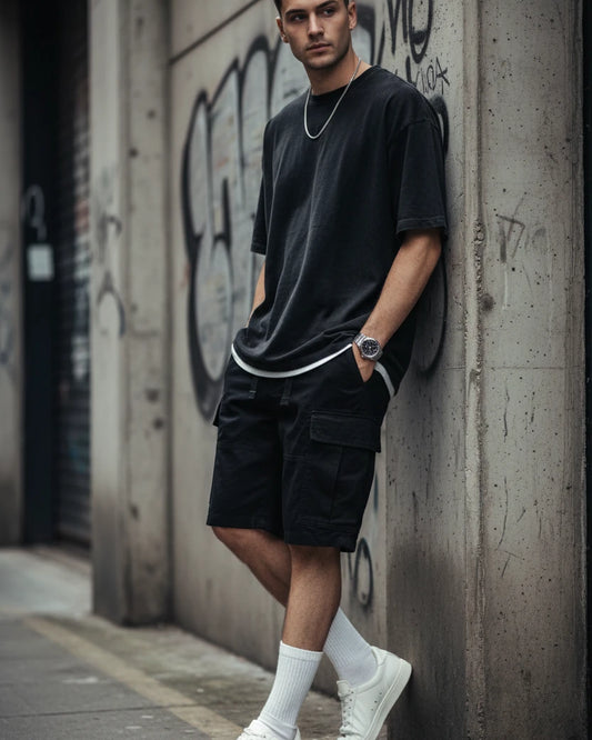 Heavyweight Cotton Cargo Shorts