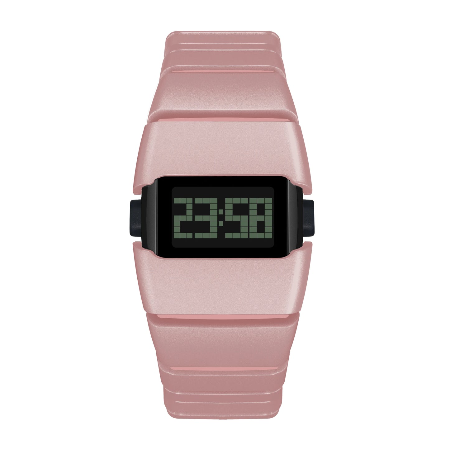 LED digital sport watch with resin strap from Craftklart featuring a bright digital display and sleek sporty design