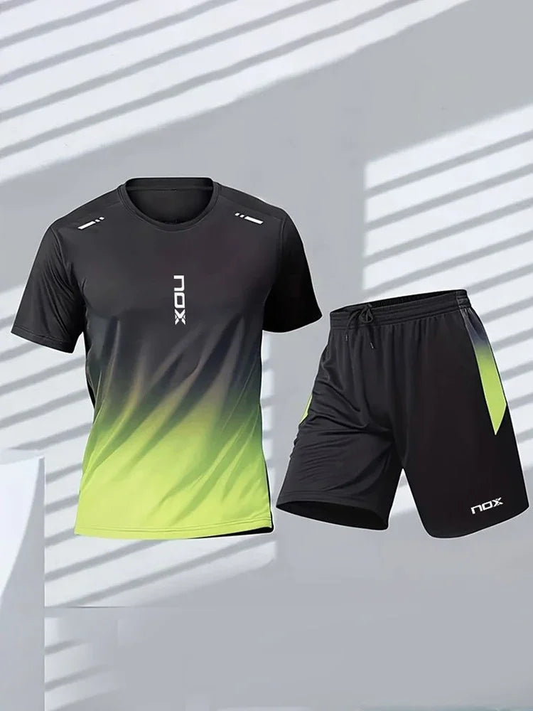 Sports T-shirt And Loose Shorts Set - Premium Activewear from Craftklart.store - Just $14.23! Shop now at Craftklart.store