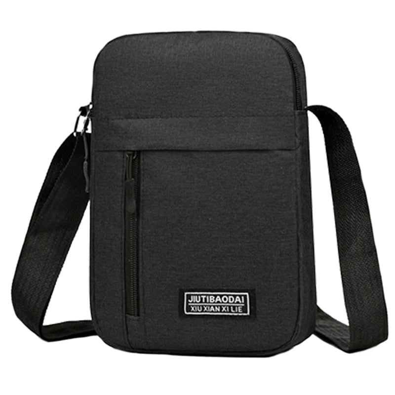 Craftklart Urban Crossbody Satchel Bag in unisex oxford style, featuring adjustable shoulder strap and sleek design.