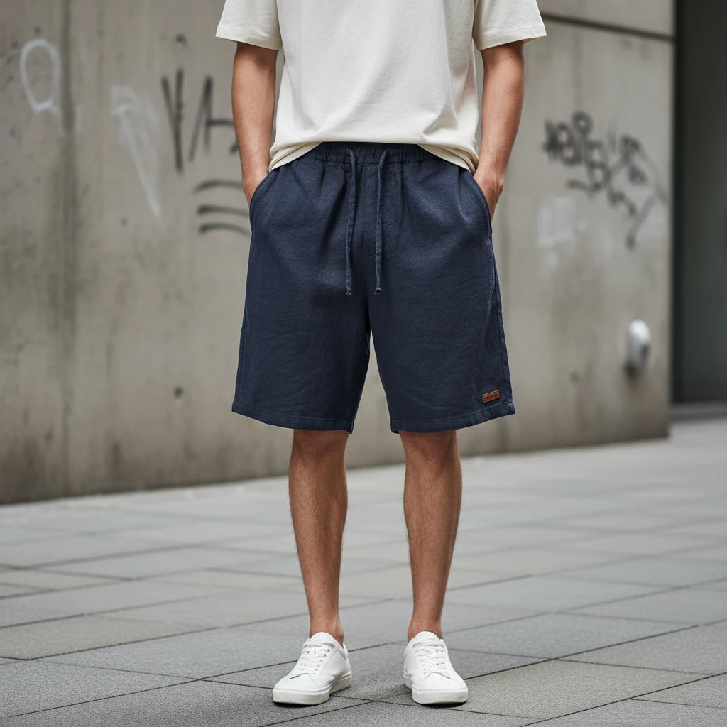 Cotton Linen Shorts
