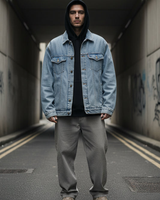 Craftklart baseball collar casual jacket with lightweight streetwear design, featuring a stylish collar and modern fit.