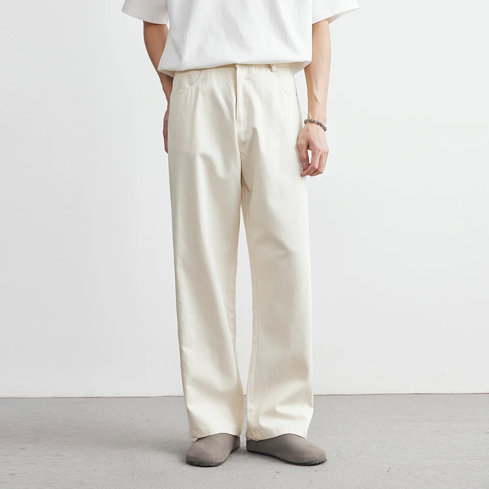 Men's American Retro Washed Casual Pants