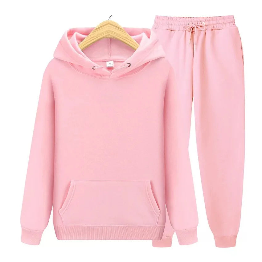 Urban Casual Loose and Comfortable Hoodie Sets