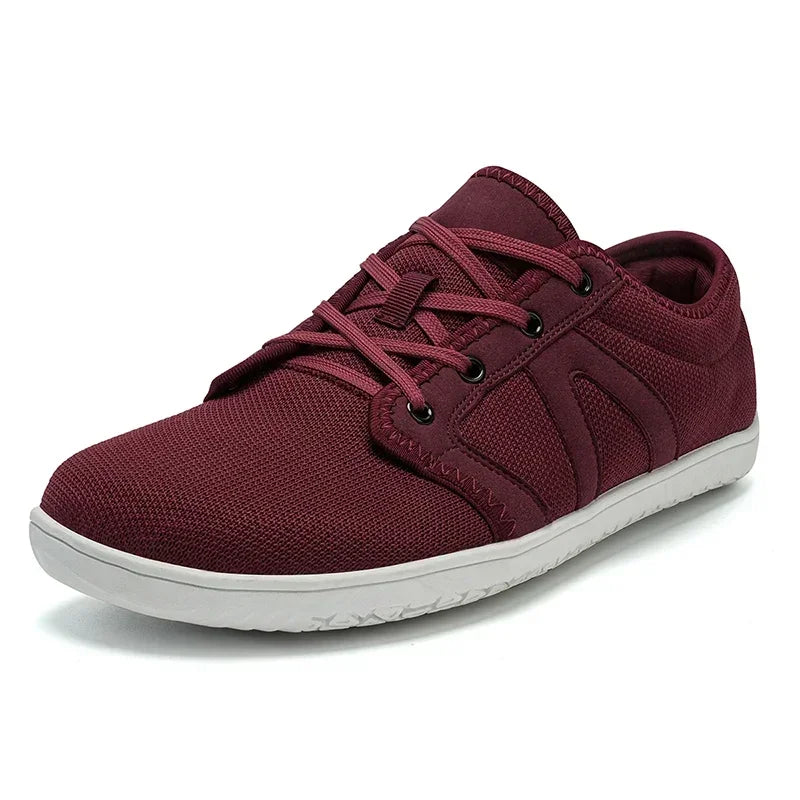 Men's Minimalist Barefoot Sneakers Wide Fit Zero Drop Sole Optimal Relaxation - Premium sneakers from Craftklart Dropship - Just $27.85! Shop now at Craftklart.store