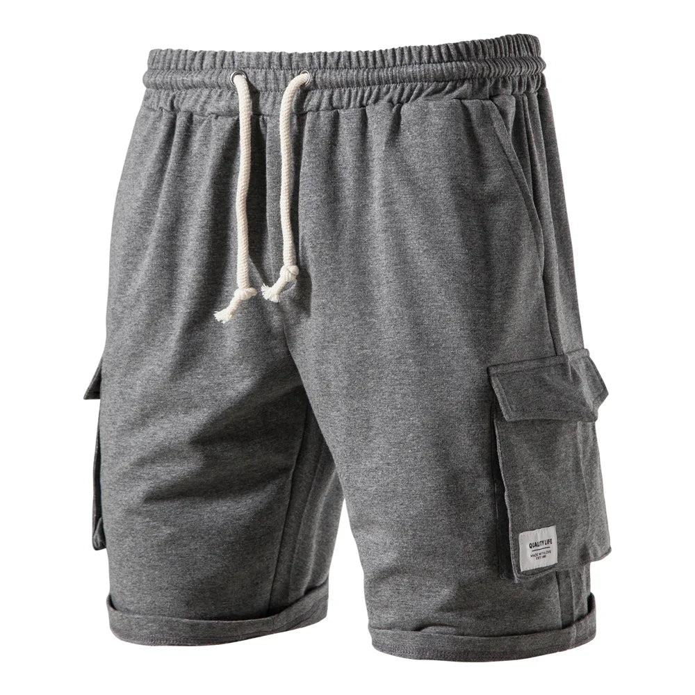 Men's Comfy Branded Cotton Shorts - Premium Shorts from Craftklart Dropship - Just $15.56! Shop now at Craftklart.store