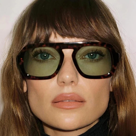 Women Square Fashion Sunglasses  Gradient Shades UV400 - Premium Sunglasses from Craftklart Dropship - Just $6.74! Shop now at Craftklart.store
