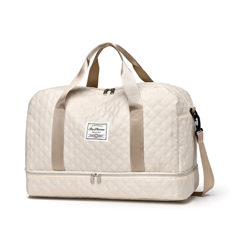 Ladies fitness & Weekend  Large Capacity Handbag - Premium Duffle Bag from Craftklart Dropship - Just $17.49! Shop now at Craftklart.store