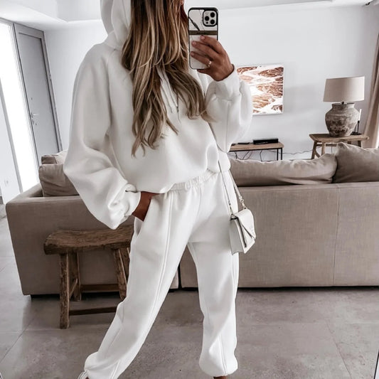 2025 Women Hoodies Sports Tops Pants Tracksuit Sweatshirt Sweat Suit Jogging Set Long Sleeve Hoodie Sport Pants Lady Suit - Premium  from Craftklart.store - Just $9.38! Shop now at Craftklart.store