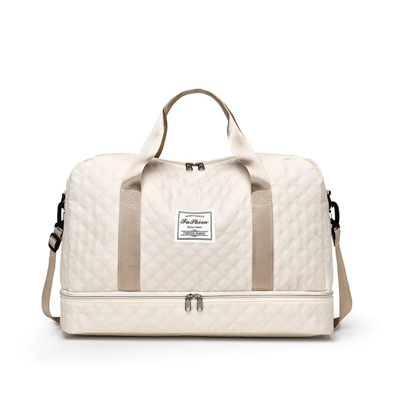 Ladies fitness & Weekend  Large Capacity Handbag - Premium Duffle Bag from Craftklart Dropship - Just $17.49! Shop now at Craftklart.store