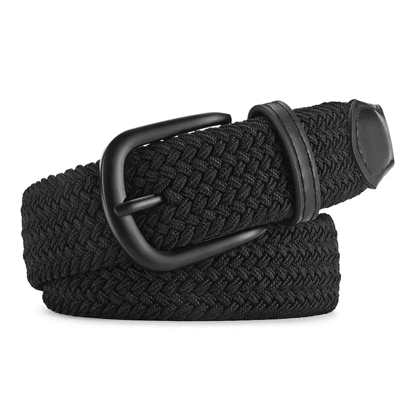 Men's Urban Casual Woven Elastic Belt