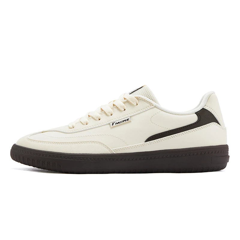 Craftklart Dropship Full Circle Low Leather Waterproof Sneaker, street style design, black leather with rubber sole, casual footwear.