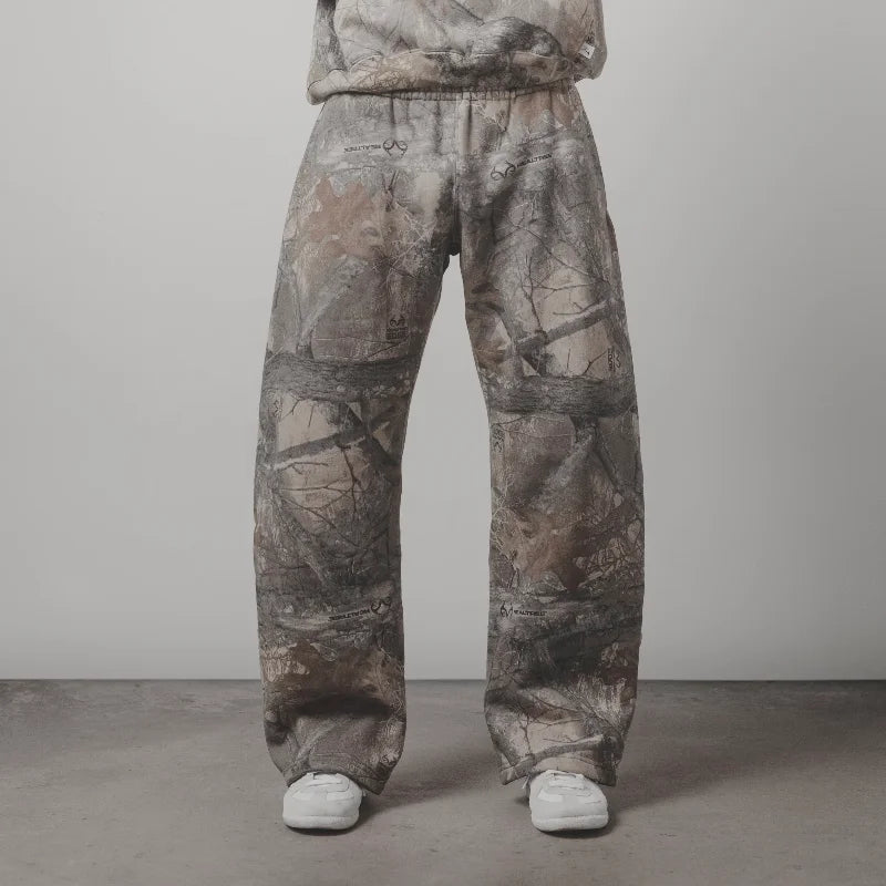 Men's Y2K Camouflage Pattern Print Streetwear  SweatPants - Craftklart.store