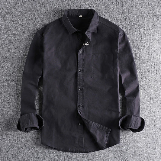 Solid Color Urban Shirt