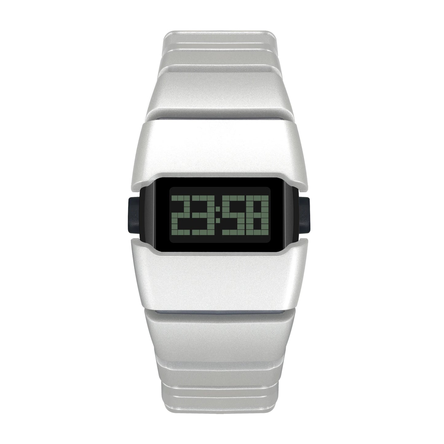 LED digital sport watch with resin strap from Craftklart, featuring a sleek display and durable design for active wear.