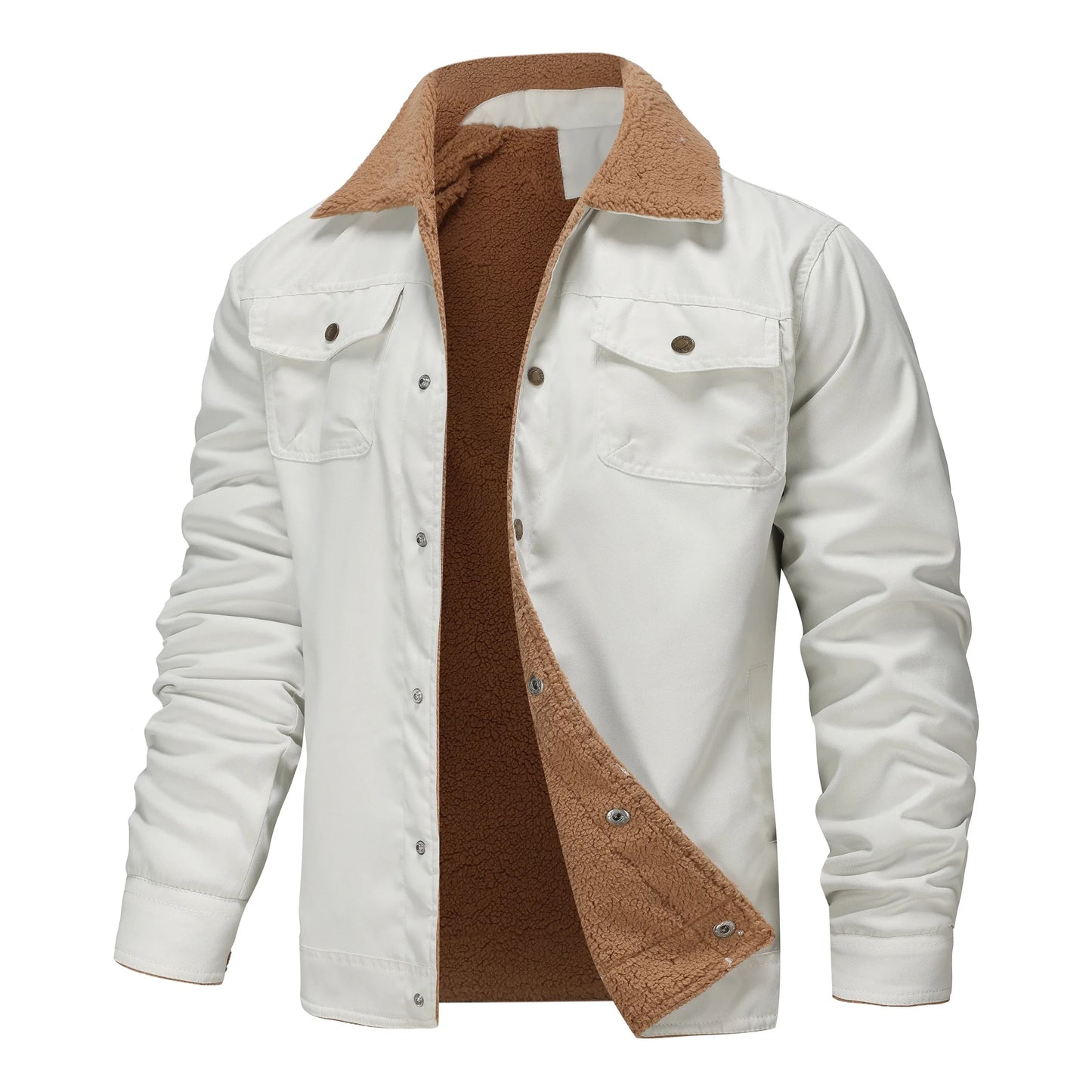 Men's Casual Lapel Single Breasted Double Pocket Jacket - Premium Jacket from Craftklart Dropship - Just $22! Shop now at Craftklart.store